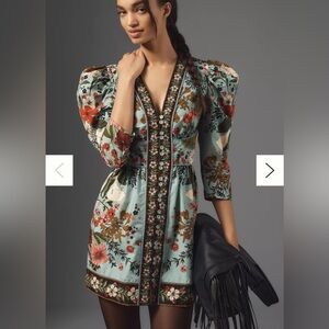 Blue Beauty Bouquet Dress